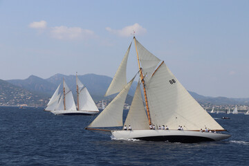 Fototapeta premium Cannes Classic Sailing Event