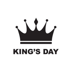 Kings Day Celebration Vector Symbol