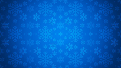 Creative seamless snowflakes, modern winter background for holiday card, beautiful christmas design.
