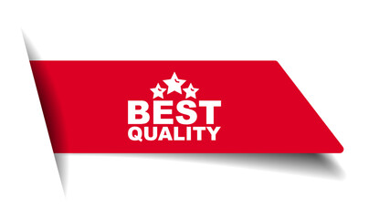red vector illustration banner best quality