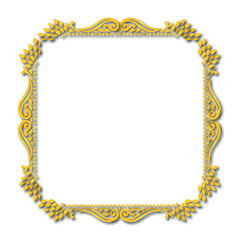 Frame, in the style of an ornament, Vector illustration eps 10, Art.	