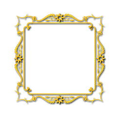 Frame, in the style of an ornament, Vector illustration eps 10, Art.	