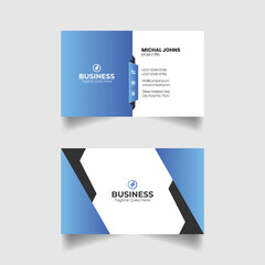 Corporate business card design template