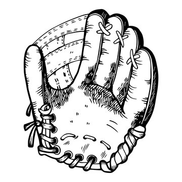 recommend clip art: Baseball equipment engraving PNG illustration with transparent background