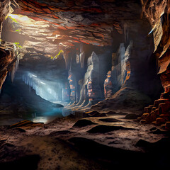 Fototapeta premium Natural Cave