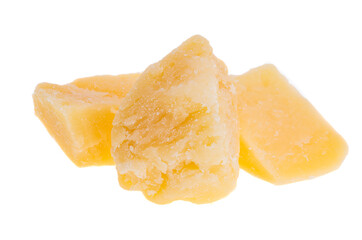 aged cheese isolated