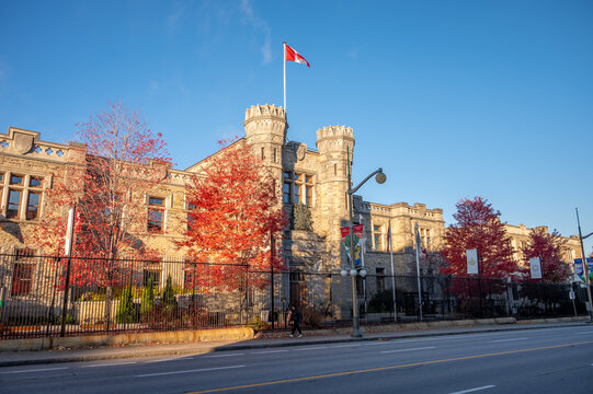 Ottawa, Ontario - October 21, 2022: Exterior Of The Royal Canadian Mint In Ottawa.