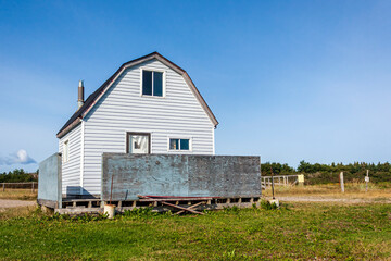 Old cabin in rural Newfoundland