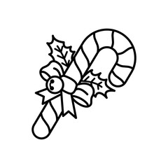 Candy Cane icon vector design