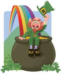 leprechaun greeting