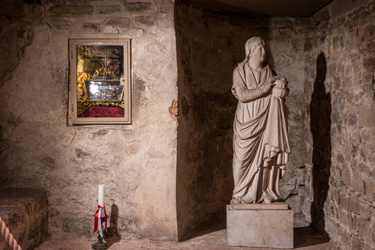 Santa Reparata Crypt in Florence, Italy.