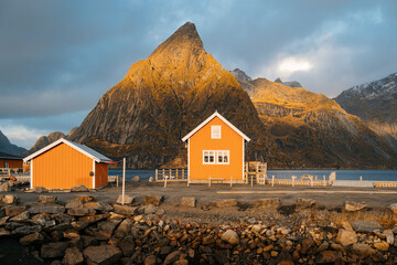 Very popular cabin used as an accommodation. Located in Lofoten Islands on Sakrisoy island. Usually...