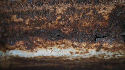 Iron rust background rusty grain on metal background. Dirt overlay rust effect use for vintage image style.