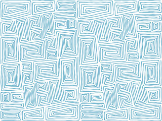 Seamless graphic pattern. Curved lines. For printing wrapping paper, textiles, background.