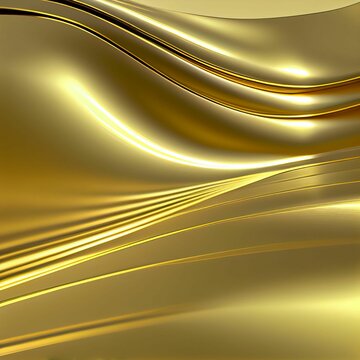 Beautiful abstract silk background in yellow color