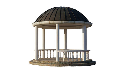Gazebo arbor png alpha channel isolated