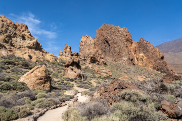 Fototapeta premium rocks in Teide National Park