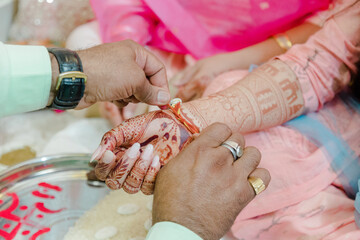 indian wedding retual 