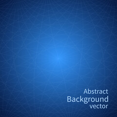 Abstract background vector. Lines on a blue background. Design graphic. Network background. Vector illustration