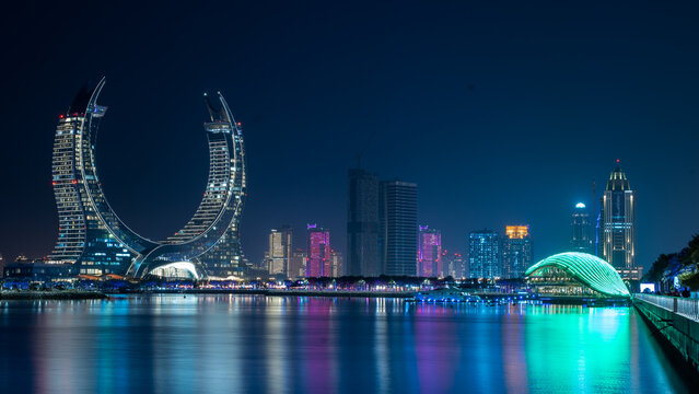 New developed lusail city