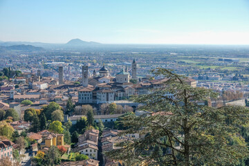 Obraz premium la città di Bergamo