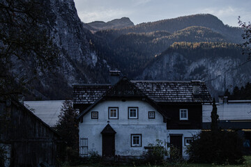 old house in the mountains