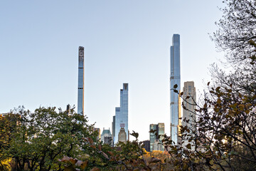 Obraz premium city skyline