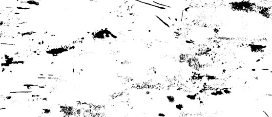 Rough black and white texture vector. Distressed overlay texture. Grunge background. Abstract textured effect. Vector Illustration. Black isolated on white background. EPS10