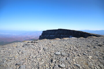 View of the summit of Mt. Iodake in the Yatsugatake mountain range