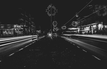 traffic in the city