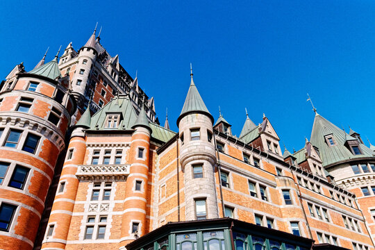 Many Spires Of Fairmont Le Chateau Frontenac