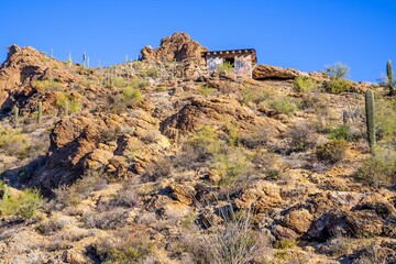 An overlooking view of Tucson, Arizona