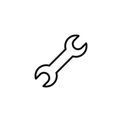 Wrench icon vector illustration. repair icon. tools sign and symbol