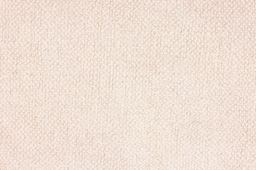 Fototapeta na wymiar Retro canvas texture. Brown fabric background. Checkered linen fabric. Fiber structure texture. Vintage textile pattern.