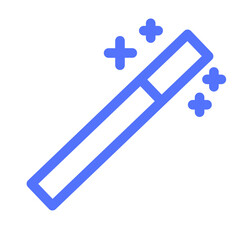 Design Graphic Magic Magician Tool Wand Icon