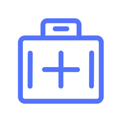 Doctor Healthcare Kit Medical Medicare Suitcase Icon