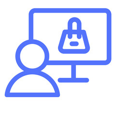 Ecommerce Online Shop Shopping Web Icon