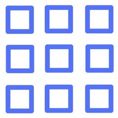 Gallery Grid Layout Icon