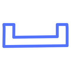 Gap Keyboard Letter Space Tupe Icon