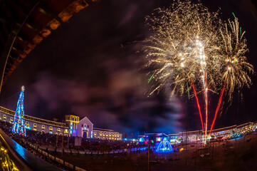 Villa de Leyva Festival of Lights celebrating Christmas in Boyacá, Colombia