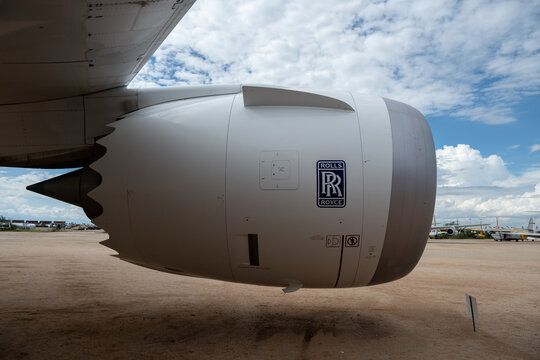 Rolls-Royce Trent 1000 on a Boeing 787