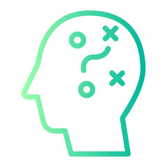 creative process gradient icon