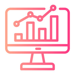 analysis gradient icon