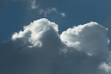 blue sky with clouds