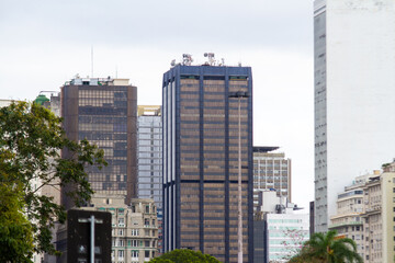 buildings in downtown Rio de Janeiro.