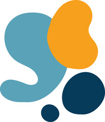 hand draw shape abstract