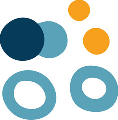 hand draw shape abstract