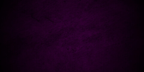 Dark black and purple stone grunge concrete cement blackboard chalkboard wall floor texture. Black and purple anthracite dark grunge old texture panorama backdrop background.