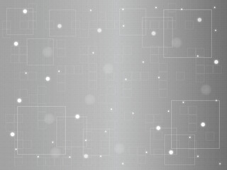 Fototapeta premium Cyber ​​background material (monochrome)