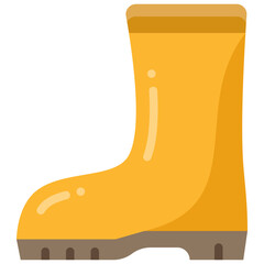 Fototapeta premium boot flat icon